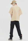 ベドインベド(BADINBAD) MULTI POCKET HALF SHIRT_BEIGE