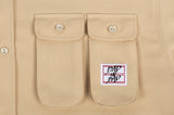 ベドインベド(BADINBAD) MULTI POCKET HALF SHIRT_BEIGE