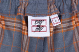 ベドインベド(BADINBAD) BINDING CHECK SHORT_GREY
