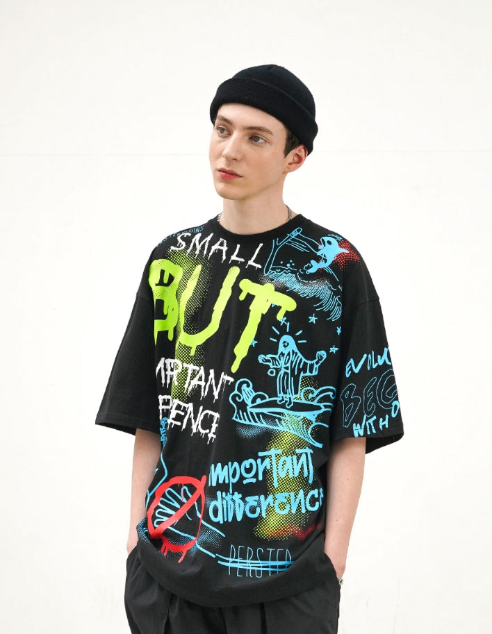 パーステップ(PERSTEP) SPRAY SHORT SLEEVE 3COLOR SMST4355