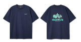 ダブルユーブイプロジェクト(WV PROJECT) Couch SHORT SLEEVE T-SHIRT NAVY SYST7377