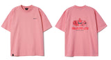 ダブルユーブイプロジェクト(WV PROJECT) Couch SHORT SLEEVE T-SHIRT PINK SYST7377