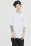 ベドインベド(BADINBAD) HASH TAG TEE_WHITE