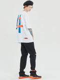 ベドインベド(BADINBAD) HASH TAG TEE_WHITE