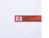 ベドインベド(BADINBAD) HASH TAG TEE_WHITE
