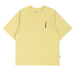 ベドインベド(BADINBAD) HASH TAG TEE_LIME YELLOW