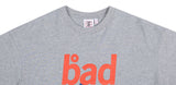 ベドインベド(BADINBAD) BOLD LOGO TEE_GREY