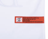 ベドインベド(BADINBAD) SERIF FONT HALF POLO_WHITE