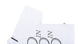 ベドインベド(BADINBAD) SERIF FONT HALF POLO_WHITE
