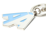 アクメドラビ(acme' de la vie) ADLV 'A' METAL KEY RING SKY BLUE