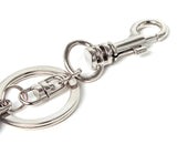 アクメドラビ(acme' de la vie) ADLV 'A' METAL KEY RING SKY BLUE