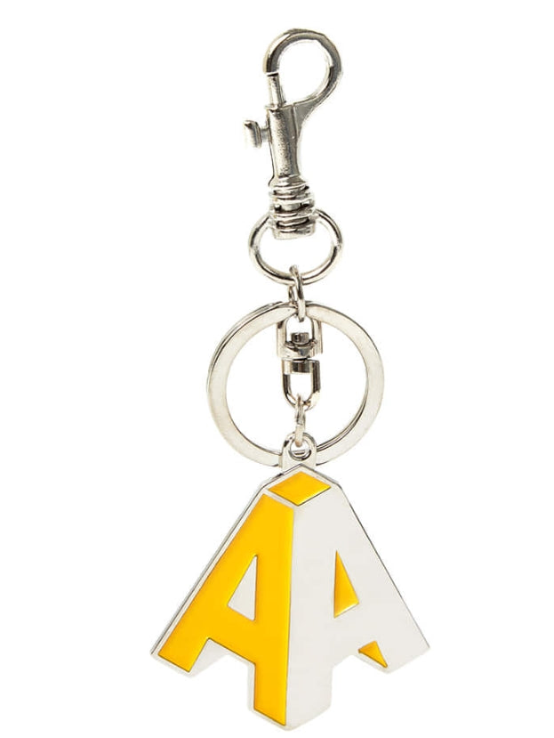 アクメドラビ(acme' de la vie) ADLV 'A' METAL KEY RING YELLOW
