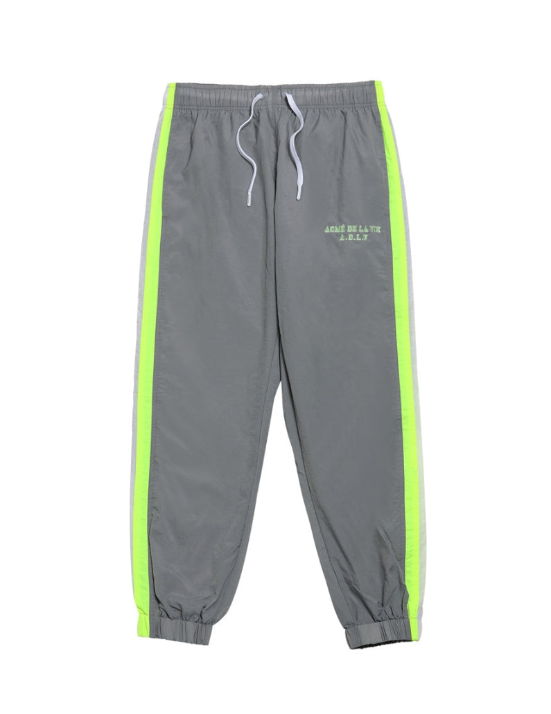 アクメドラビ(acme' de la vie) ADLV SIDE LINE TRACK PANTS GRAY