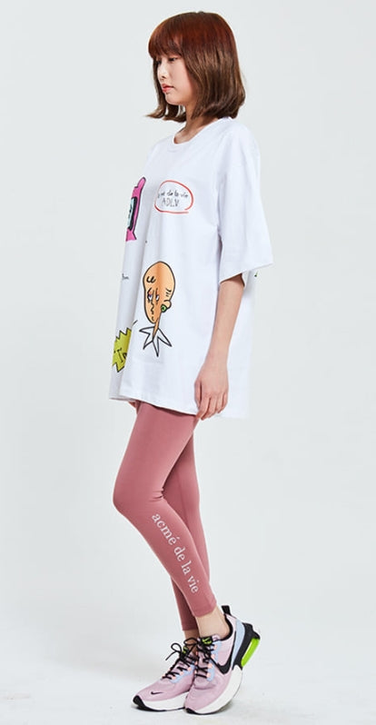 アクメドラビ(acme' de la vie) ADLV DESIGN BY BOM (MOOD) T-SHIRT