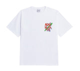 アクメドラビ(acme' de la vie)  ADLV ORANGE GRAFFITI T-SHIRT