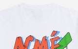 アクメドラビ(acme' de la vie)  ADLV ORANGE GRAFFITI T-SHIRT