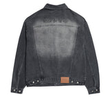 アクメドラビ(acme' de la vie) ADLV PAINTING DENIM JACKET BLACK