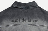 アクメドラビ(acme' de la vie) ADLV PAINTING DENIM JACKET BLACK