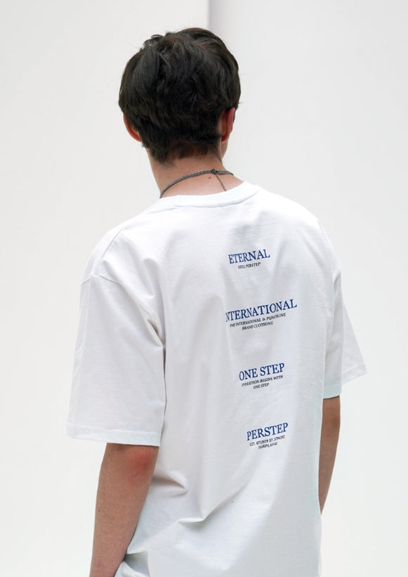 パーステップ(PERSTEP) ETERNAL T-SHIRT 4COLOR JUST4358