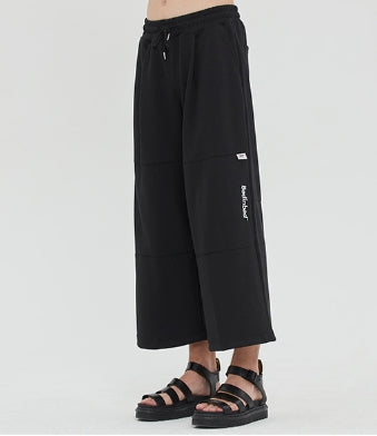 ベドインベド(BADINBAD)  WIDE TRACK PANTS_BLACK