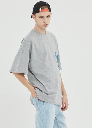 ベドインベド(BADINBAD)  SCRIBE LOGO TEE_GREY
