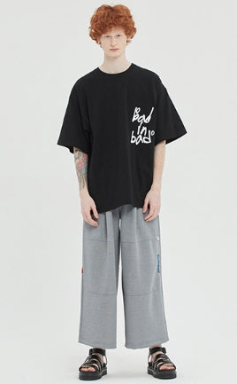 ベドインベド(BADINBAD)  SCRIBE LOGO TEE_BLACK