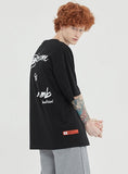 ベドインベド(BADINBAD)  SCRIBE LOGO TEE_BLACK