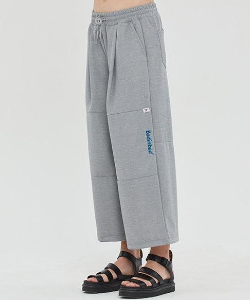 ベドインベド(BADINBAD)  WIDE TRACK PANTS_GREY
