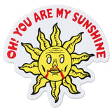 ワンダービジター(WONDER VISITOR) Sun face Sticker