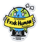 ワンダービジター(WONDER VISITOR) Melting earth sticker