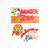 ワンダービジター(WONDER VISITOR) Wonder zoo sticker