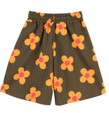 ワンダービジター(WONDER VISITOR) Flower pattern Training pants