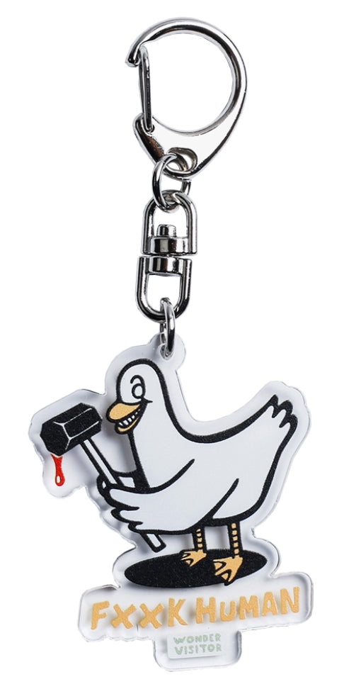 ワンダービジター(WONDER VISITOR) Killer duck keyring