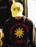 ワンダービジター(WONDER VISITOR) 2020 Signature ball-cap [washed yellow]