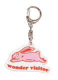 ワンダービジター(WONDER VISITOR) Rabbit keyring