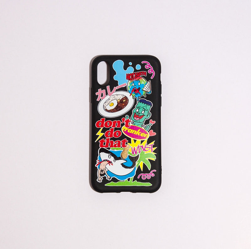 ワンダービジター(WONDER VISITOR) iPHONE case - Black