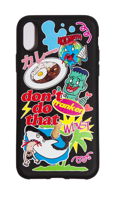 ワンダービジター(WONDER VISITOR) iPHONE case - Black