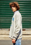 ワンダービジター(WONDER VISITOR) Danger bear vintage print Sweatshirt