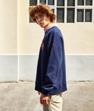 ワンダービジター(WONDER VISITOR) Monster vintage print Sweatshirt