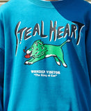 ワンダービジター(WONDER VISITOR) Lion vintage print Sweatshirt