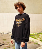 ワンダービジター(WONDER VISITOR) Fine skull vintage print Sweatshirt