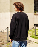 ワンダービジター(WONDER VISITOR) Fine skull vintage print Sweatshirt