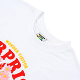 ワンダービジター(WONDER VISITOR) Flower bomb crop T-shirt