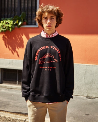 ワンダービジター(WONDER VISITOR) Rabbit Sweatshirt