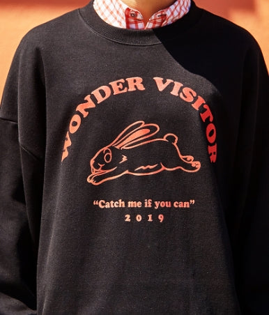 ワンダービジター(WONDER VISITOR) Rabbit Sweatshirt