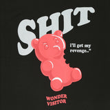 ワンダービジター(WONDER VISITOR) Jelly bear crop T-shirt