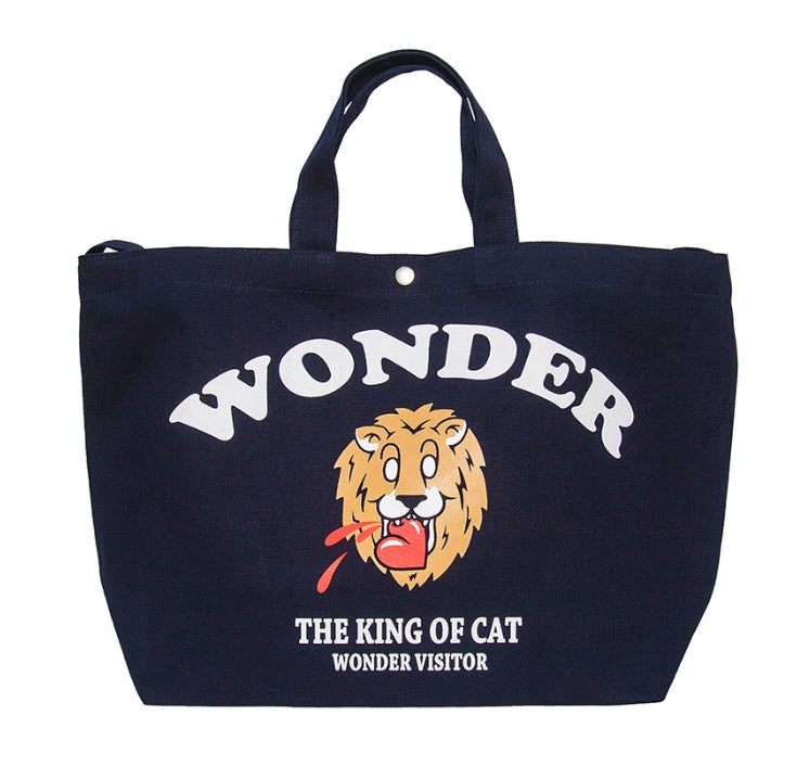 ワンダービジター(WONDER VISITOR) Lion canvas cross bag