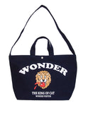 ワンダービジター(WONDER VISITOR) Lion canvas cross bag