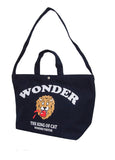 ワンダービジター(WONDER VISITOR) Lion canvas cross bag