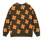 ワンダービジター(WONDER VISITOR) Flower pattern Sweat-shirt